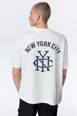 Camiseta con estampado Loose Fit - H&m фото 14