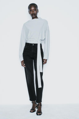 Z1975 MOM-FIT HIGH-WAIST JEANS - Zara фото 31