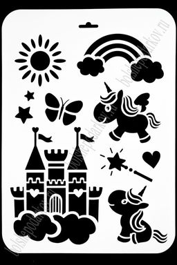 Трафарет Little Art LAП-12 (21*32 см)