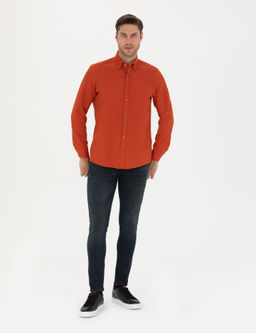 Kiremit Regular Fit Uzun Kollu G_mlek - Pierre cardin фото 4