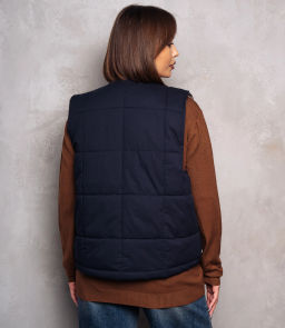 Жилет #КТ8358, тёмно-синий
