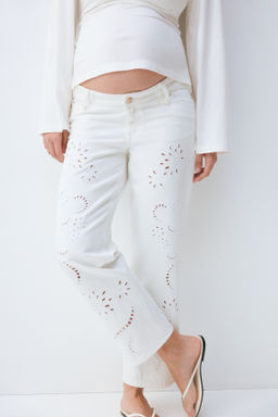 MAMA Straight Ankle Jeans - H&m фото 4