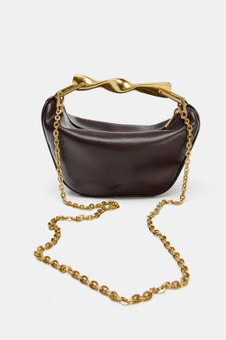 MINI BAG WITH METAL HANDLE - Zara фото 5