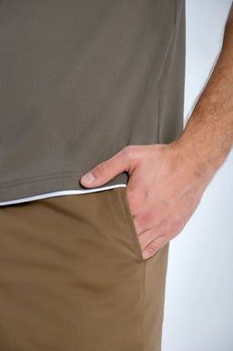 Арт. 67115/2 Футболка мужская 48-56 (5 шт) Цвет:полынь - Идеал фото 6