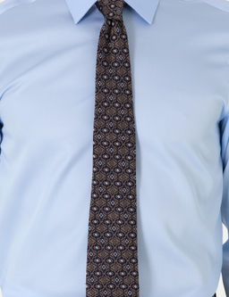 A__k Mavi Slim Fit %100 Pamuk Klasik G_mlek - Cacharel фото 6