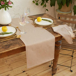 Дорожка Этель 130×35 см, цв. кофейный, 60% хл 40% пэ, 370 г/м²