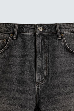 BERMUDA DENIM RELAXED FIT / Gris oscuro