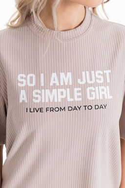 Костюм М325041Пб бежевый - Елена фото 9