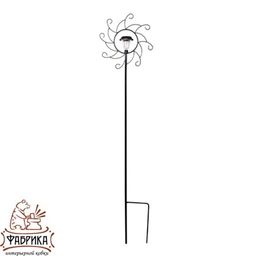 Шпалера для сада 57-305 с фонарем - Фабрика интерьерной ковки фото 2