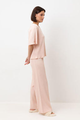 Е 20150/персиковый румянец пижама жен