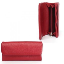 Портмоне женское Croco-ПР-806 натуральная кожа 2 отд, 5 карм, красный флотер (113) 239823