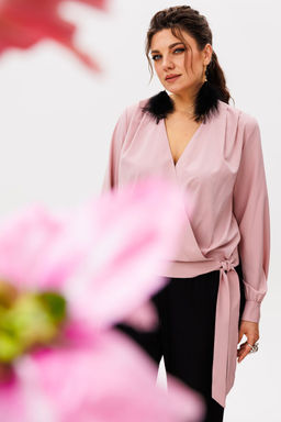 Блуза ANELLI 1574 застенчивая герань фото 2