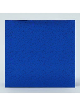 Цена за 5 шт. Коробка для конфет, кондитерская упаковка, 4 ячейки, Синие звёздочки, 10.5 х 10.5 х 3.5 см - Дарите счастье фото 7