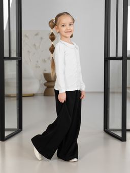 Блуза дев.арт.126/1-1,белая - Binita фото 2