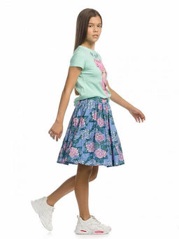 PELICAN, юбка для девочек, Голубой