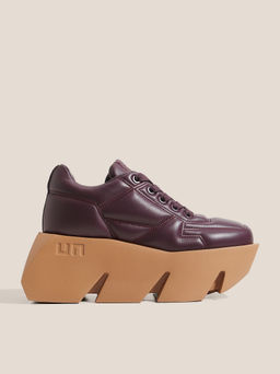 Женские полуботинки UNITED NUDE Bull Puffy Sneaker Артикул 4636558, темно-бордовый