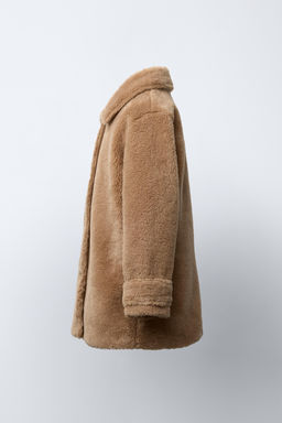 FAUX FUR COAT - Zara фото 3