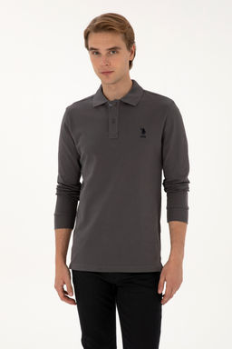 Erkek Gri Basic Sweatshirt Sepette S_rpriz _ndirim - U.s. polo assn фото 15