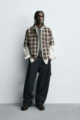 CHECK OVERSHIRT
