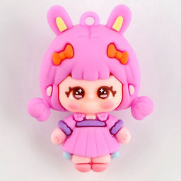 Набор для творчества Создай брелок: Зайка, аниме