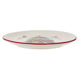 Тарелка "Елочка", D24 см, L25,5 W25,5 H2 см