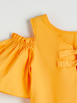 Bisiklet Yaka K?z ?ocuk Elbise