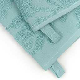 Набор махровых полотенец VERSAL 2 шт. (50х90 - 1 шт., 70х140 - 1шт.), 100% хлопок, 450 гр./кв.м. Сирень - Традиция фото 22