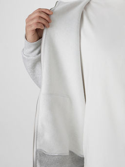 Жакет мужской серый на молнии с начесом