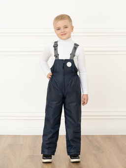 Полукомбинезон детский темно-синий 60-013 (128, 64)