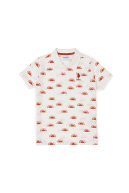 Футболка цвета экрю для мальчика - U.s. polo assn фото 2