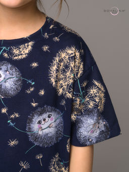 Костюм Мун ежик с одуванчиком-индиго - Sovalina фото 4