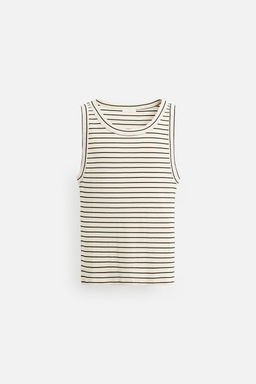 STRIPED TANK TOP - Zara фото 6