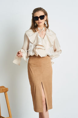 Юбка из замши 6020 Новый год