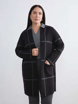 ?al Yaka Ekose Kad?n Triko H?rka