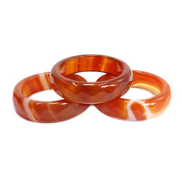 Кольцо из камня Сердолик для изобилия и процветания магнит для денег размер 16-19мм