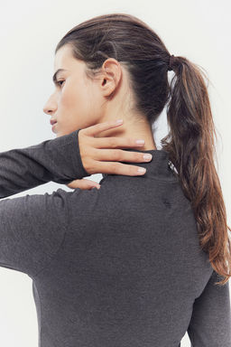 Camiseta de deporte de manga larga en DryMove - H&m фото 3