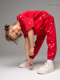 Костюм Daily girl беленькие сердечки mini - Sovalina фото 11