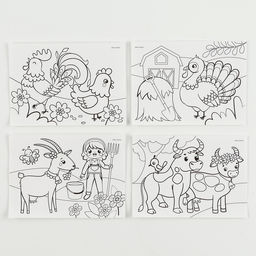 Игровой набор Ферма, 13 фигурок, наклейки, магниты и раскраски - Школа талантов фото 10