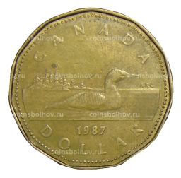 1 доллар 1987 года Канада