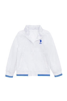 U. S. Polo Assn Белое пальто для мальчика - U.s. polo assn фото 2