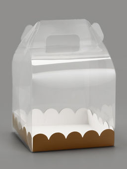 PVC Коробка для бенто-торта 14 х 14 х 12 см - UPAK LAND фото 3