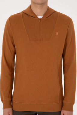 Erkek Camel Sweatshirt