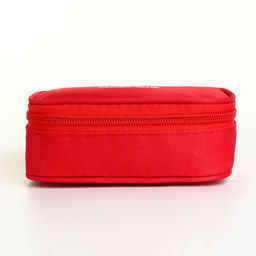 Косметичка - аптечка дорожная на молнии, с ручкой, красная - Simaland фото 2