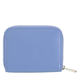 Итальянский кожаный кошелек для карт DuDu серии Hokkaido | пастельно-голубой - Dudubags фото 5