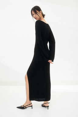 Vestido en punto de canale - H&m фото 3