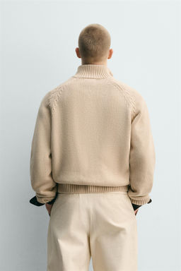 WASHED TEXTURED KNIT CARDIGAN - Zara фото 3