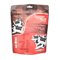 Хрустящие чипсы из морской капусты острые Furmi Kim, Корея, 30 г Акция