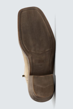 LEATHER COWBOY BOOTS