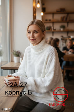 Свитер водолазка вязанная - Bruno фото 2