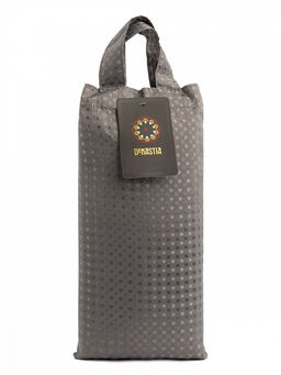 Шторка для ванной 180x200 серый полиэстер - Denastia фото 4